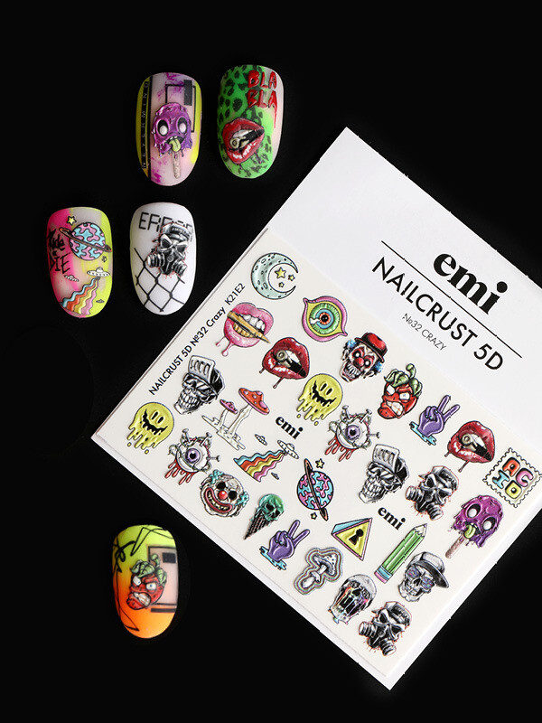 NAILCRUST 5D #32 Crazy - 2