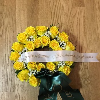 Krans 226 ”gåvoblomma”