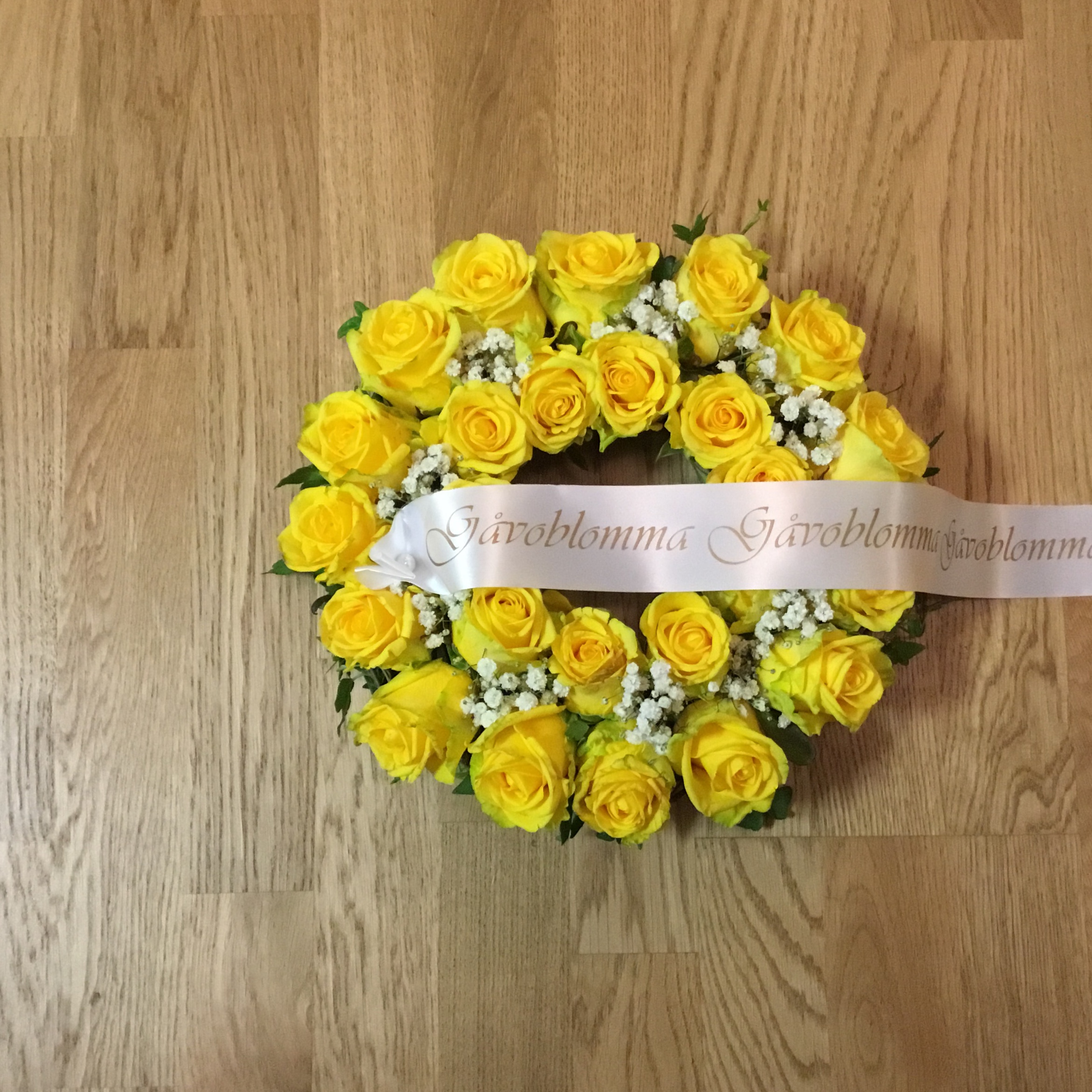 Krans 226 ”gåvoblomma” - 2