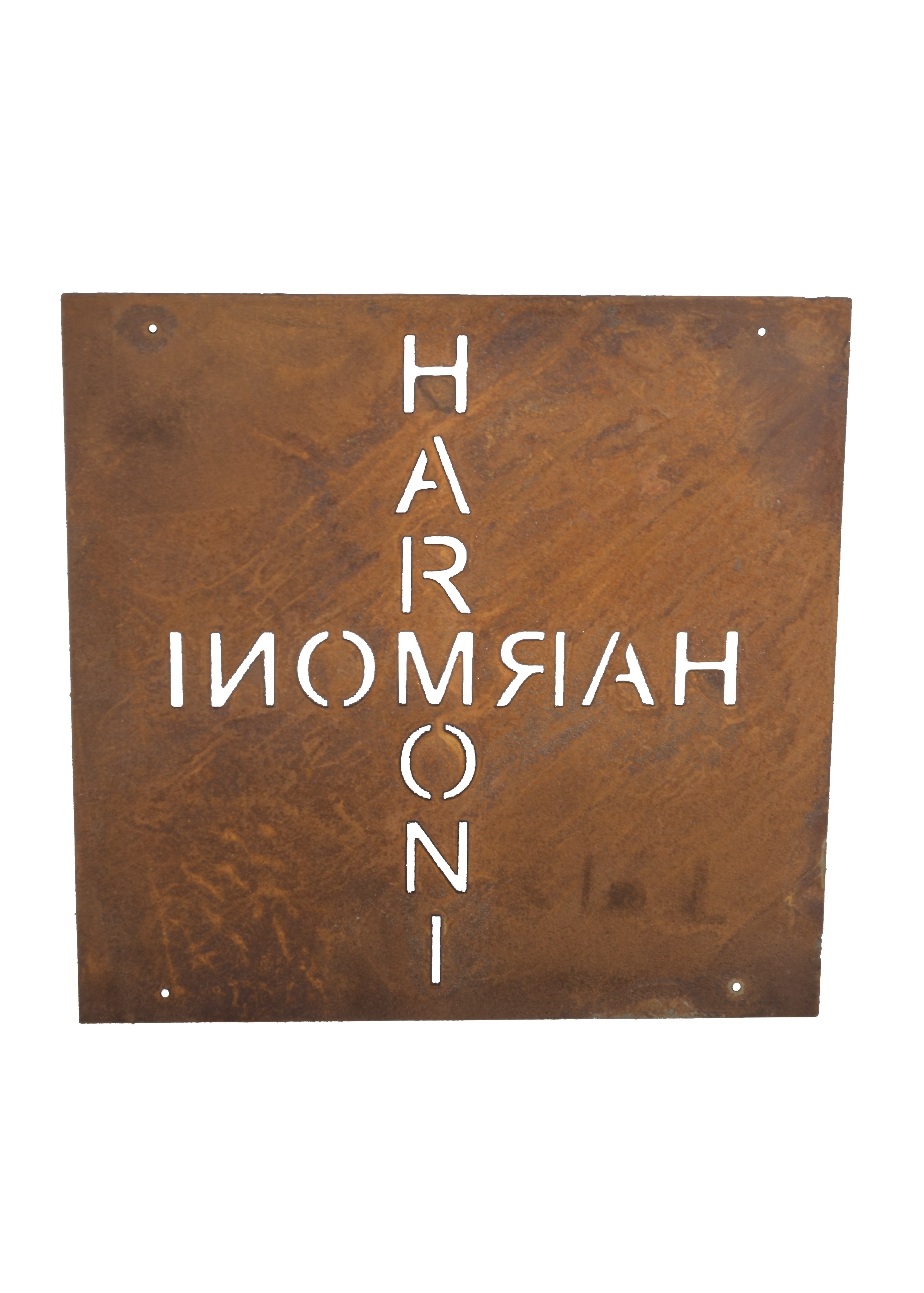 Harmony sign with steel wire for reinforcement mesh or sign holder - 2