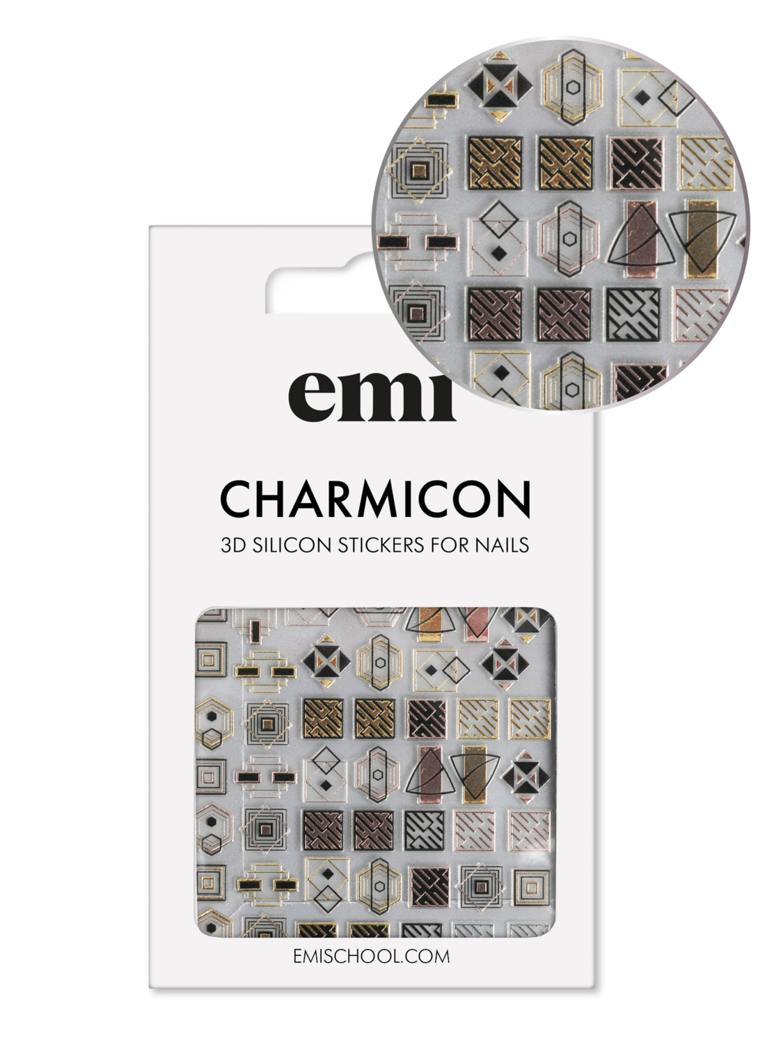 Charmicon 3D Silicone Stickers #192 Elegance