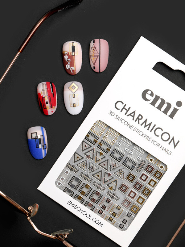 Charmicon 3D Silicone Stickers #192 Classic - 3