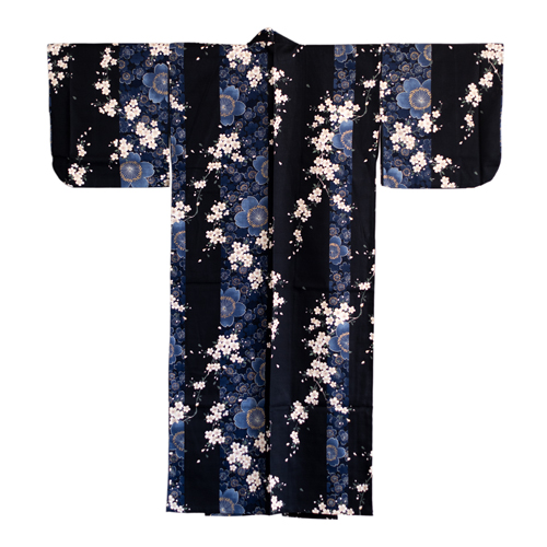 Yukata Blå Blomma - 2
