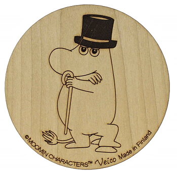 Moomin Glass coaster - Moominpappa