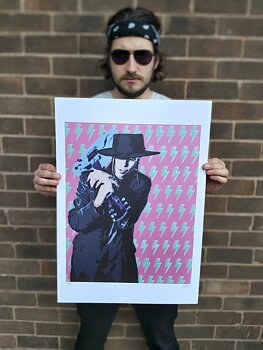 DREGEN - POSTER, PINK DREGEN