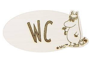 Moomin Tree Sign WC - Snorkmaiden