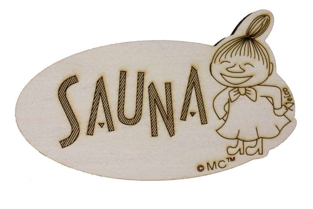  - The shop for you who love Moomin! - Moomin Tree Sign Sauna -  Little My