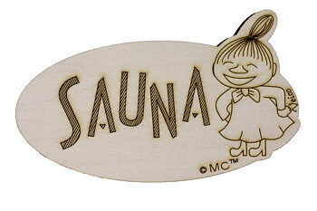 Moomin Tree Sign Sauna - Little My