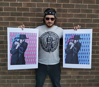 DREGEN - POSTERS, PINK & BLUE DREGEN BUNDLE