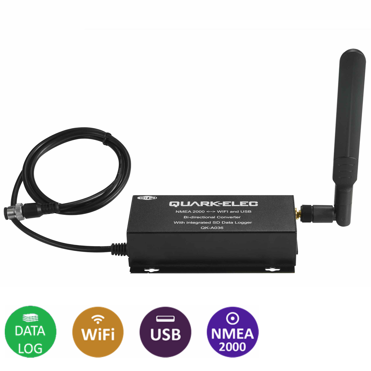 Quark-Elec QK-A036 WiFi/USB/N2K Dubbelriktad - 2