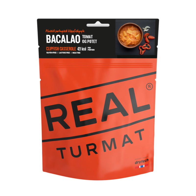Real Turmat | Bacalao | Frystorkad mat | 85g