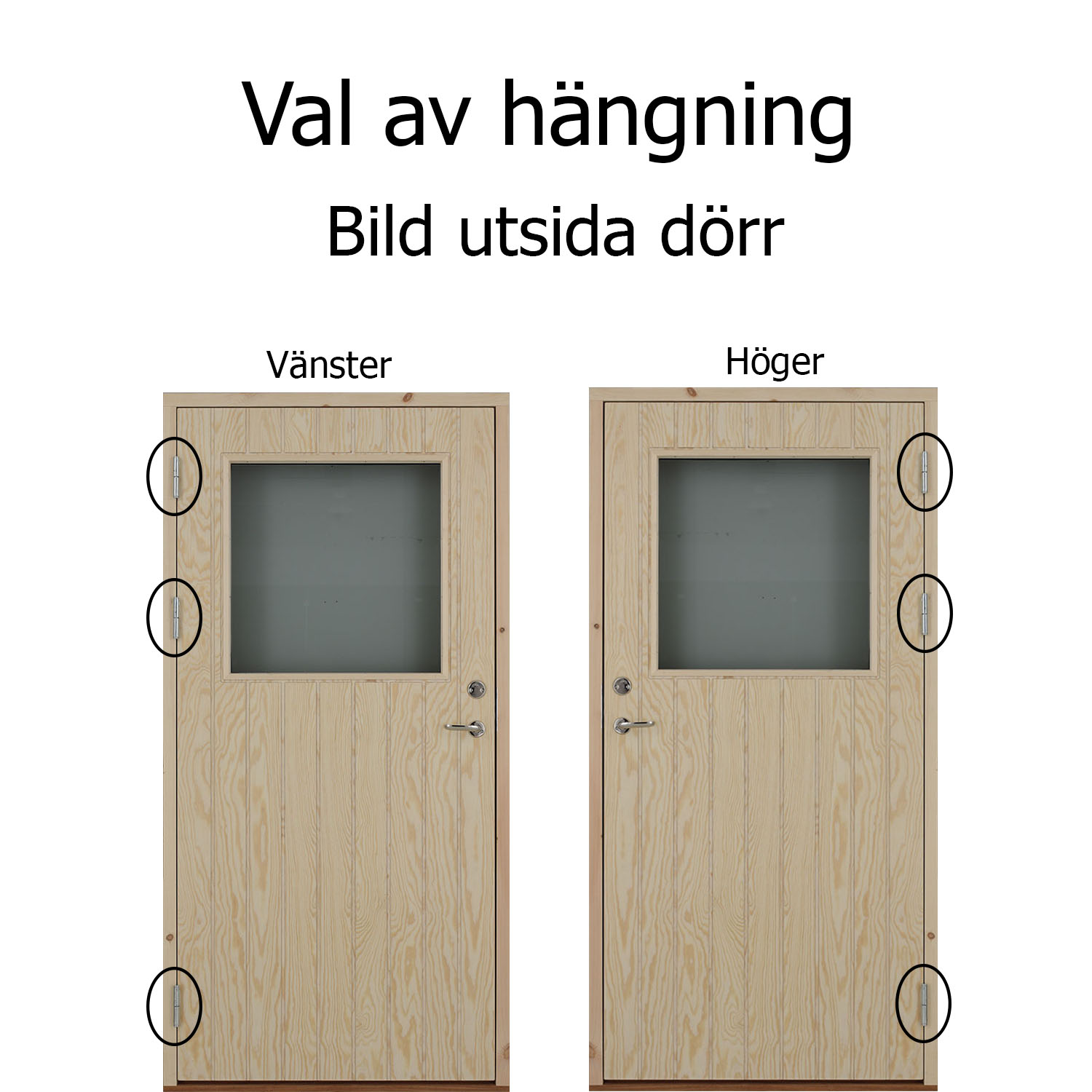 Stalldörr glas - 3