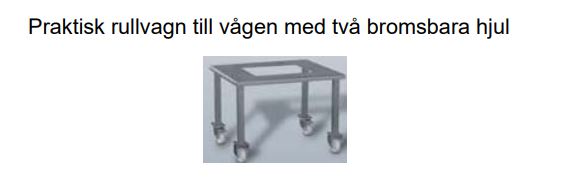 Bänk- & Golvvåg 7790/7791  - 3
