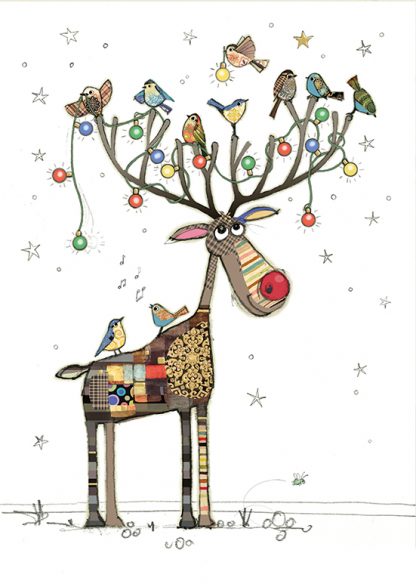 Rudolph Perch, Christmas Greeting Card