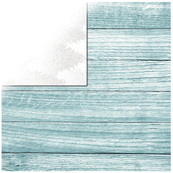 Pine Forest - Let It Snow Collection, 12"x12", dubbelsidigt, Kaisercraft