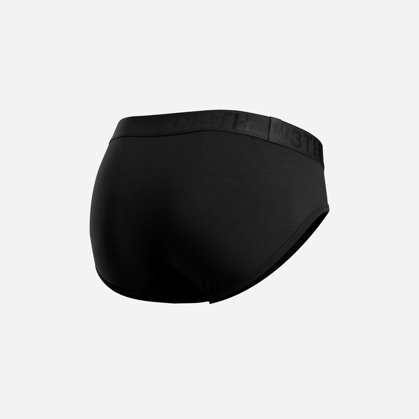 CLASSIC BRIEF SOLID BLACK WITH FLY - 2