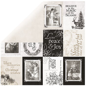 Giving - Christmas Edition Collection, 12"x12", dubbelsidigt, Kaisercraft