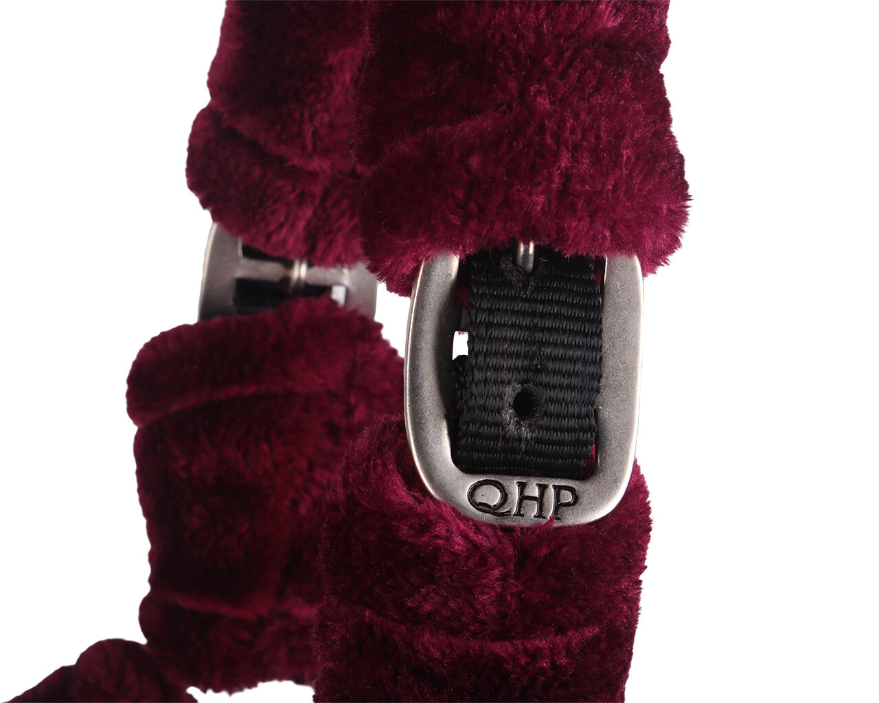 Grimma med ludd Alaska burgundy/svart - 3