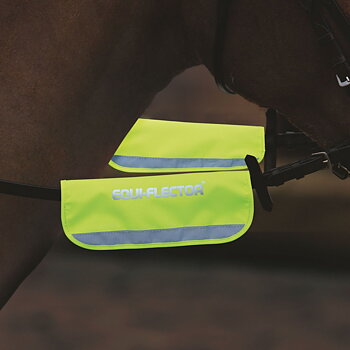 Equi Heijastimet ohjaille - Neon keltainen