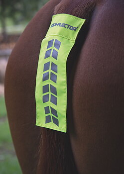 Equi-Flector Häntäheijastin - Neon keltainen