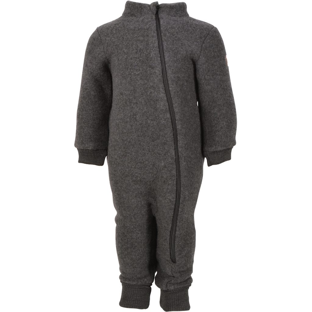 Wool Suit w Rib Anthracite Melange