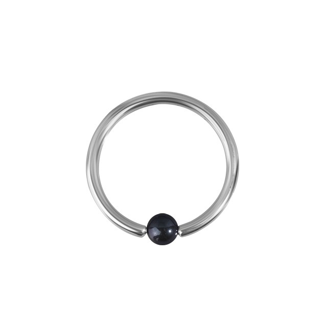 Titan Ball Closure Ring i allergivänligt material 1,2mm