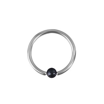 Titan Ball Closure Ring i allergivänligt material 1,2mm