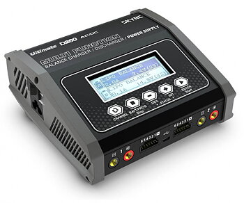 Sky RC SK100157-02 D260 Ultimate Duo Laddare 240VAC/12VDC 14A 2x130W