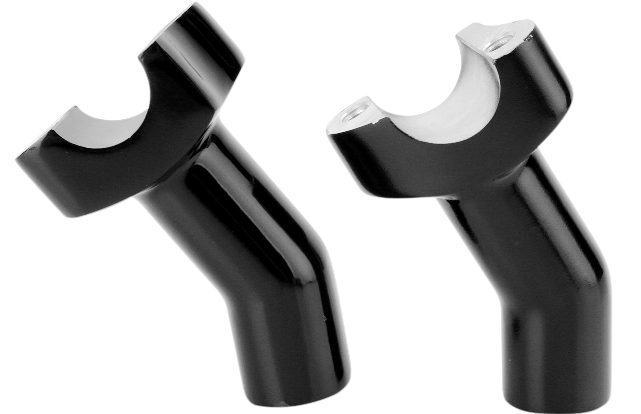 Risers 3.5" Pull Back, Svarta