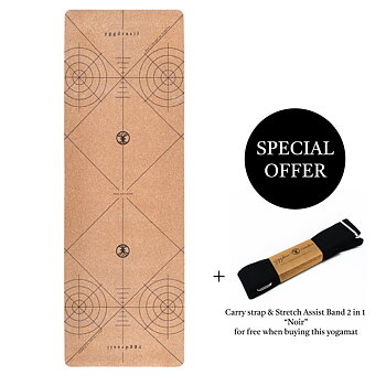 Cork Yoga Mat: Guidelines + FREE Carry Strap | Yggdrasil
