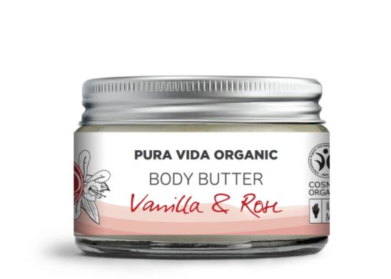 Pura Vida CBD Vanilla Rose Body Butter 50ml