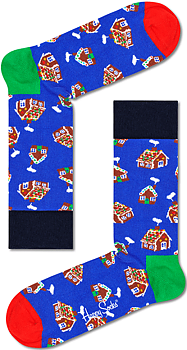  Happy Socks Gingerbread House