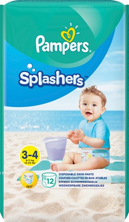 Pampers Splashers Simblöjor S3/4 6-11Kg 12-p