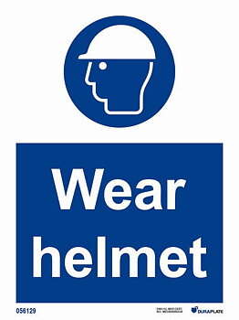 IMO-sign "Wear helmet" - IMPA 33.5709