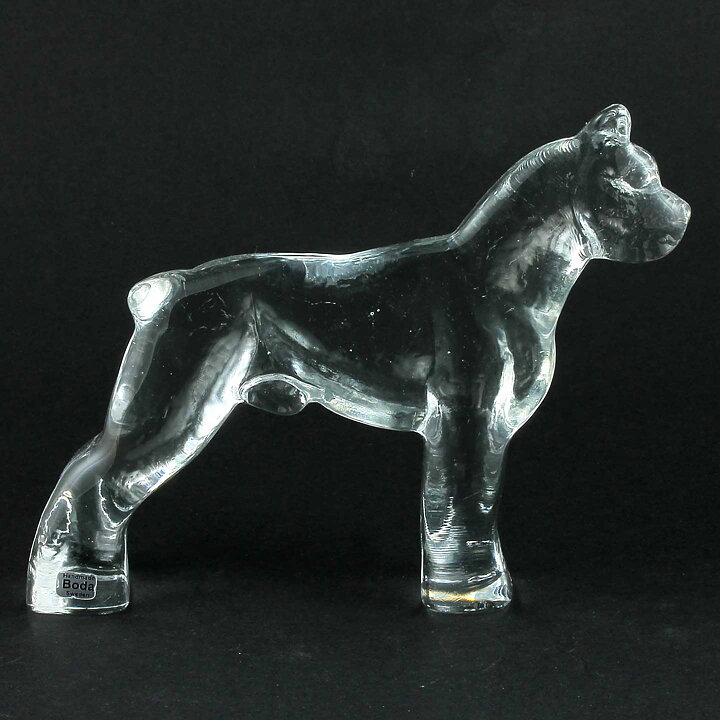Bertil Vallien (Boda Kennel 1977) Bold Boxer 16 cm
