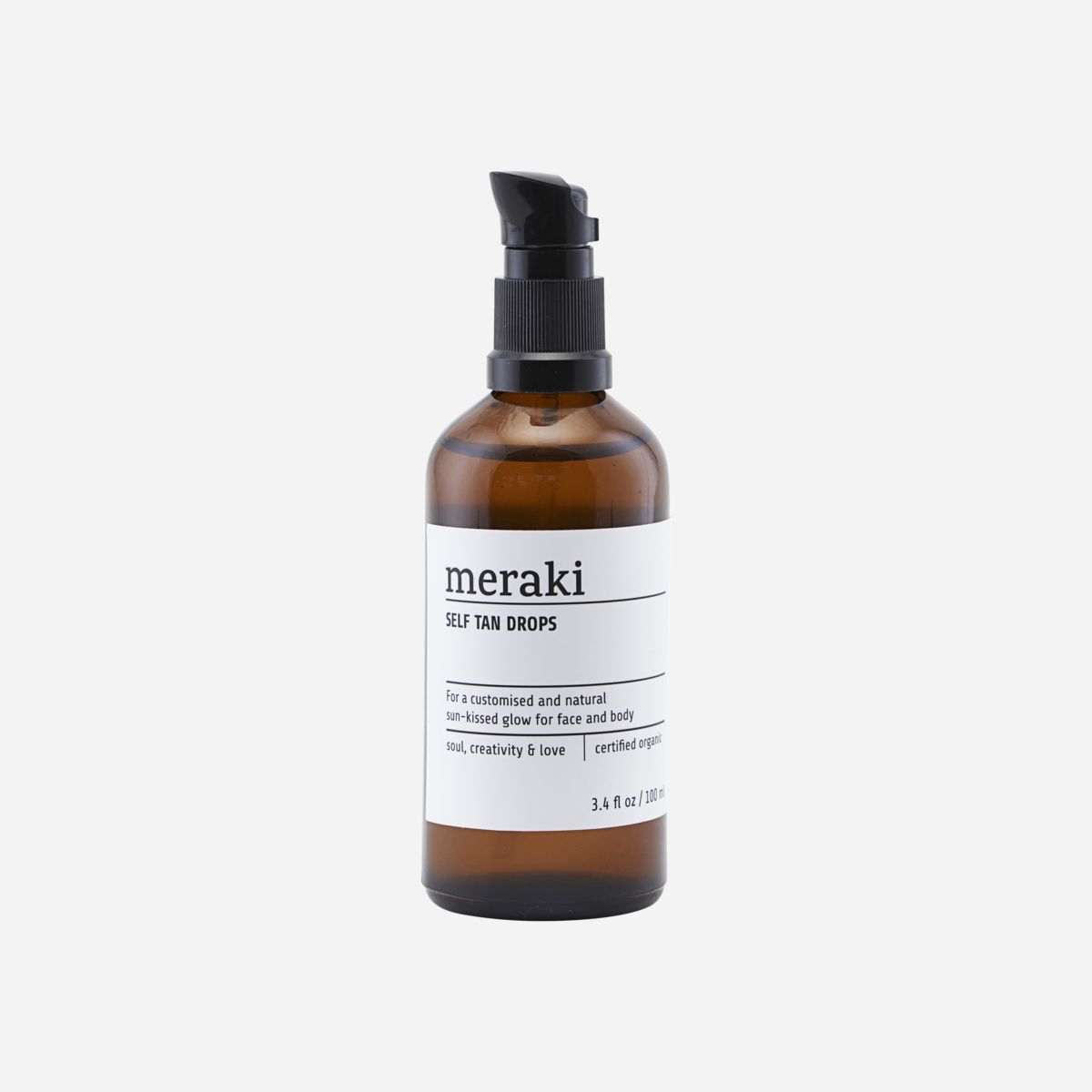 MERAKI Brun-utan-sol droppar