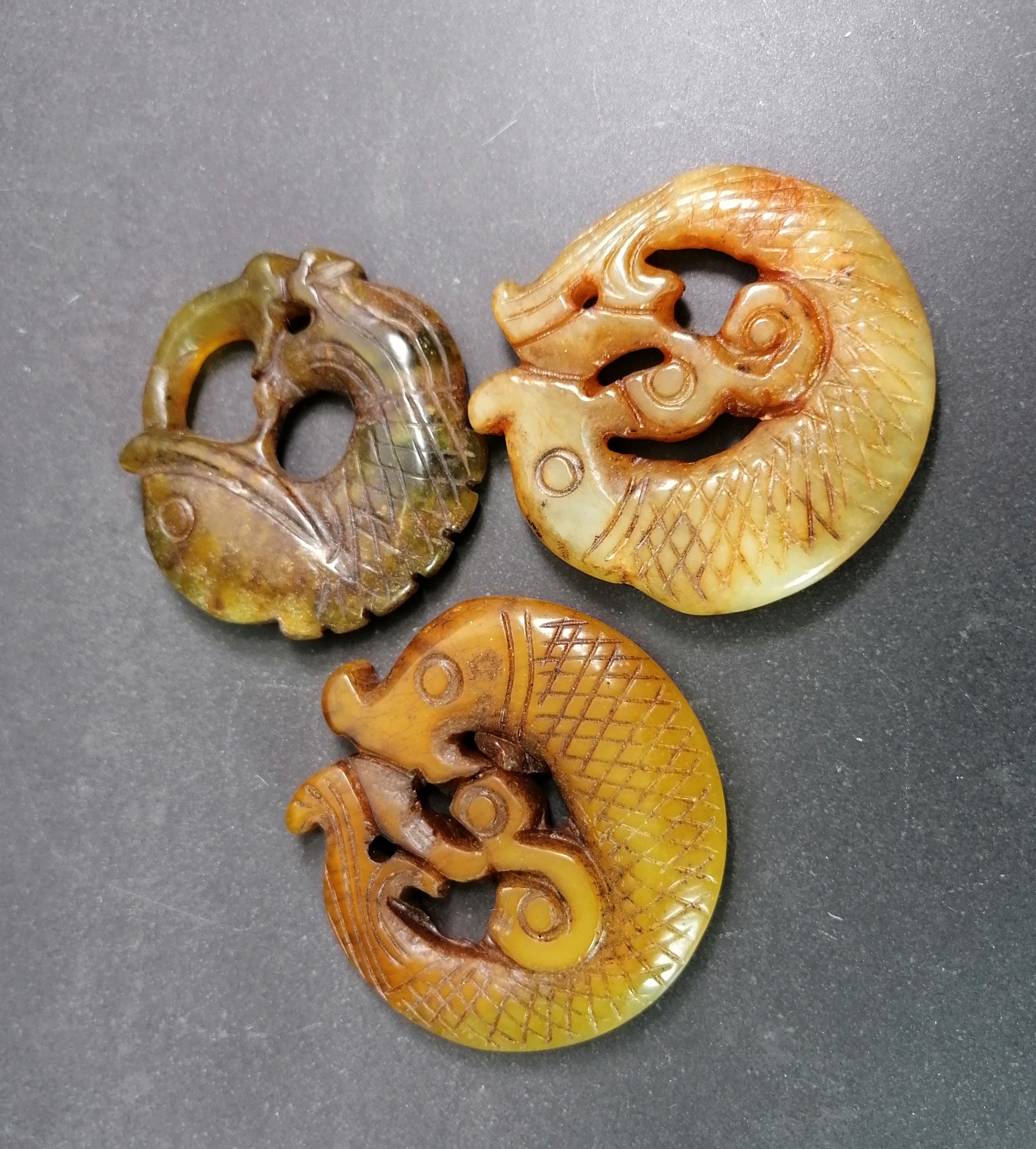 Jade Kraftdjur /  Talisman - Karp