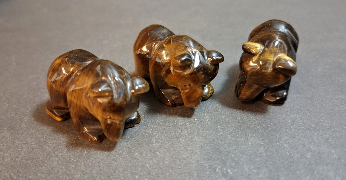 Kraftdjur / Talisman - Björn i Tigeröga - 2