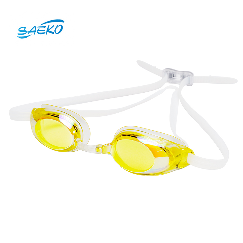 Swimgoggles Turbo Mirror Yellow - Saeko