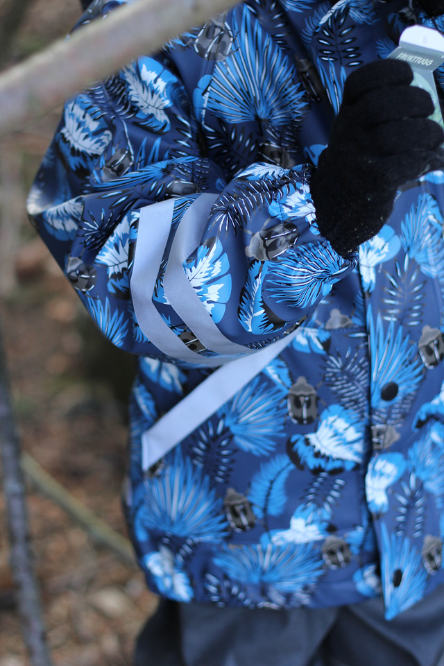 NORDSKOG RAIN SET FLEECE  DARK BLUE - 4