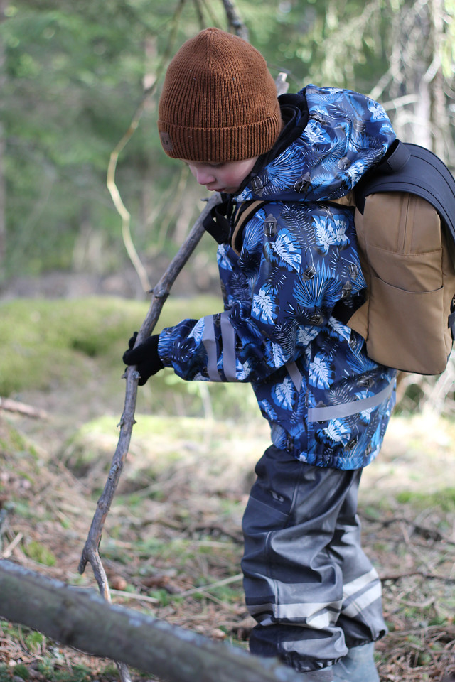 NORDSKOG RAIN SET FLEECE  DARK BLUE