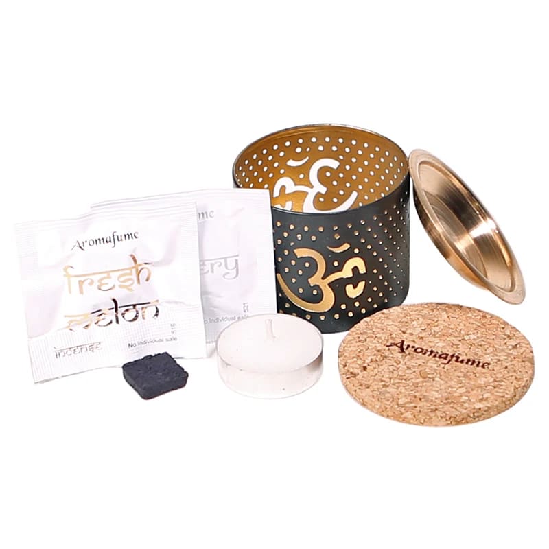 Aum  Aromafume Rökelsebrännare Brick/Kåda - 3