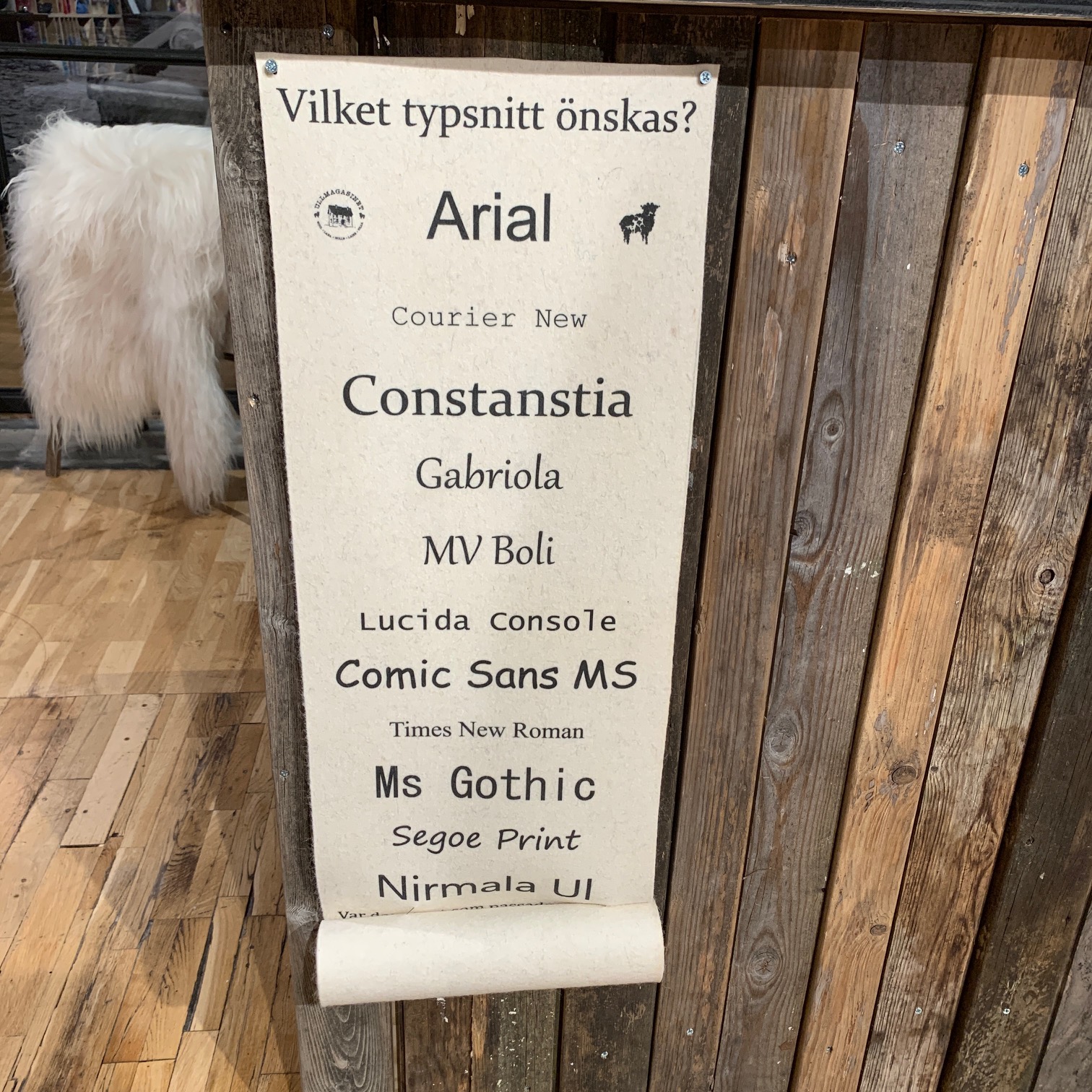 Print på din unika ullprodukt! - 4