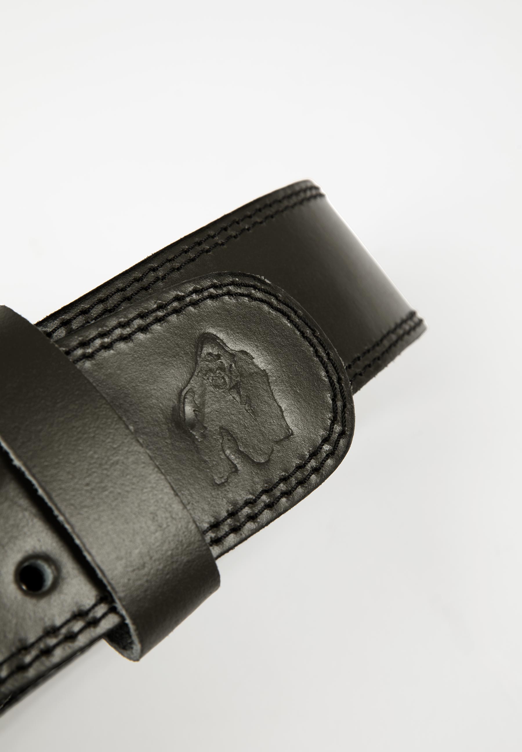 4 Inch Padded Leather Belt, army green - 3