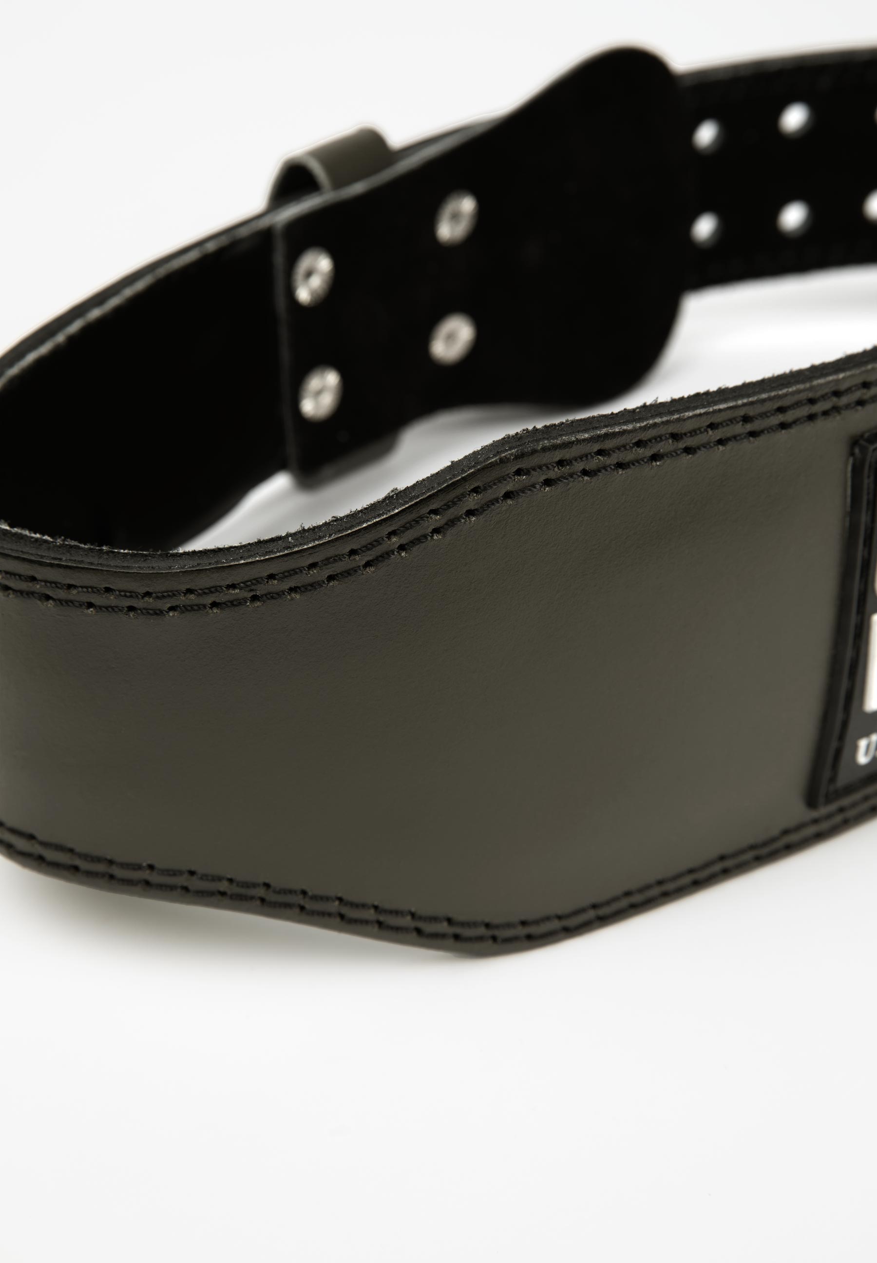 4 Inch Padded Leather Belt, army green - 4