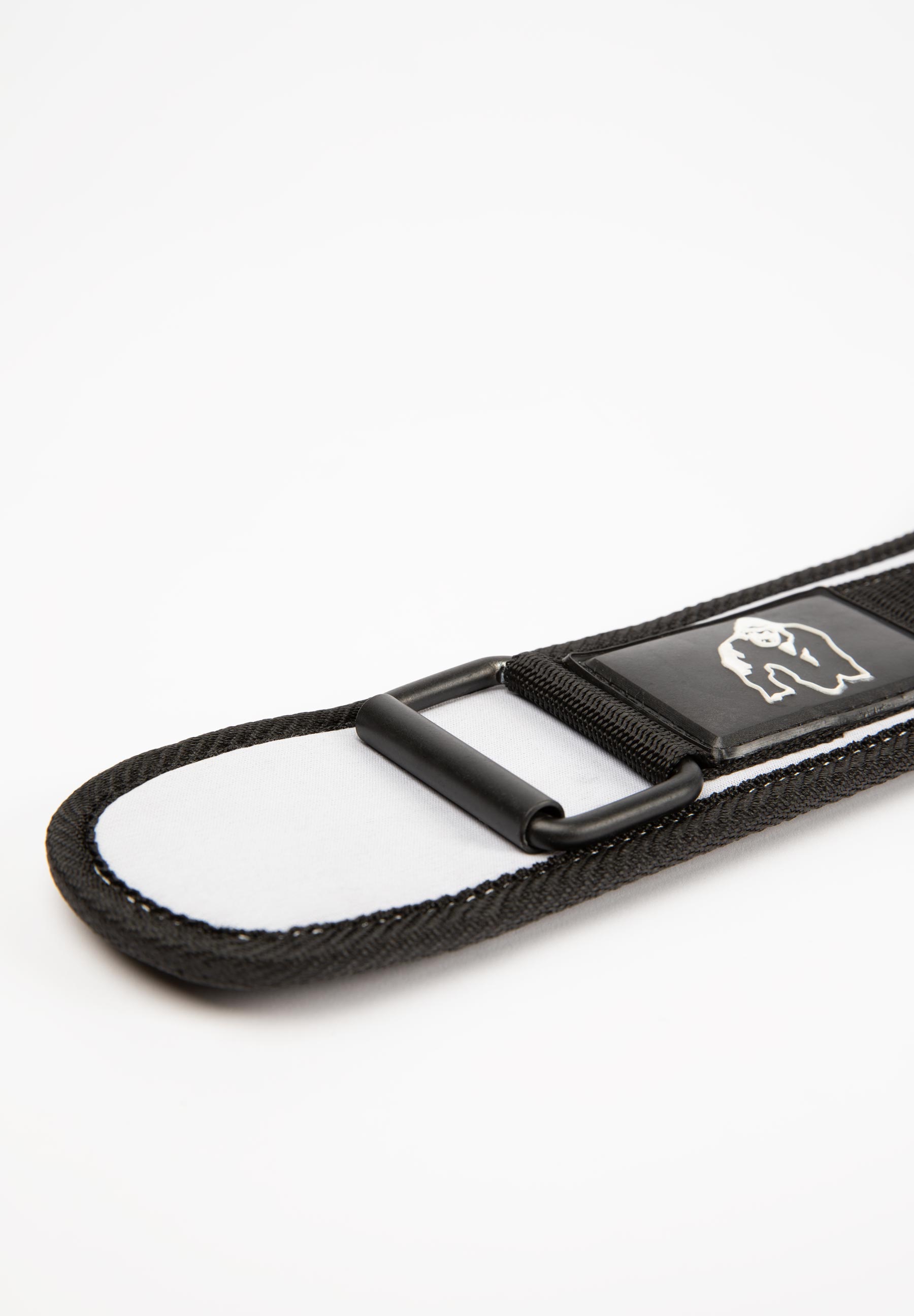 4 Inch Women's Lifting Belt, black/white - 3