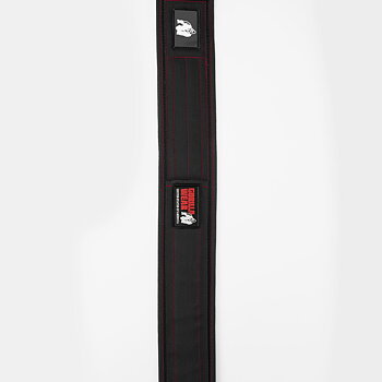 4 Inch Nylon Belt, black/red