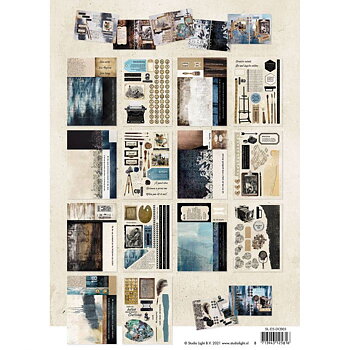 Studio Light • Project block planner pages Artist's atelier nr.3 