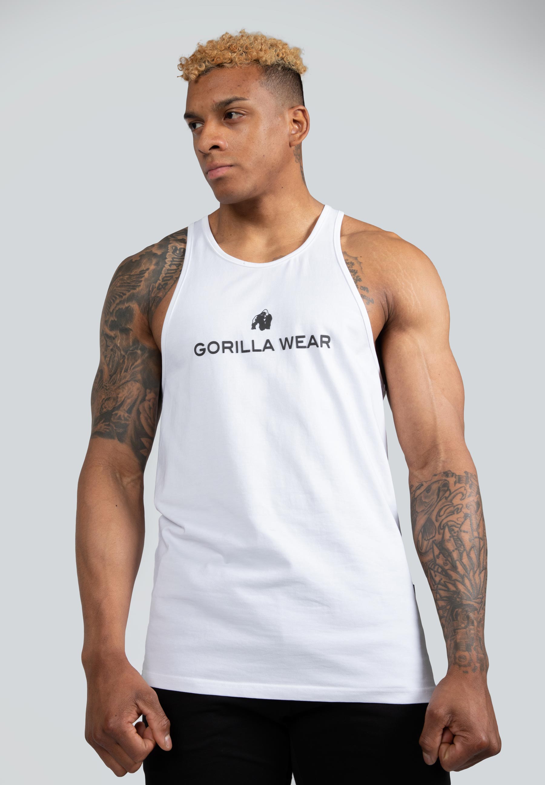 Carter Stretch Tank Top, white - 10