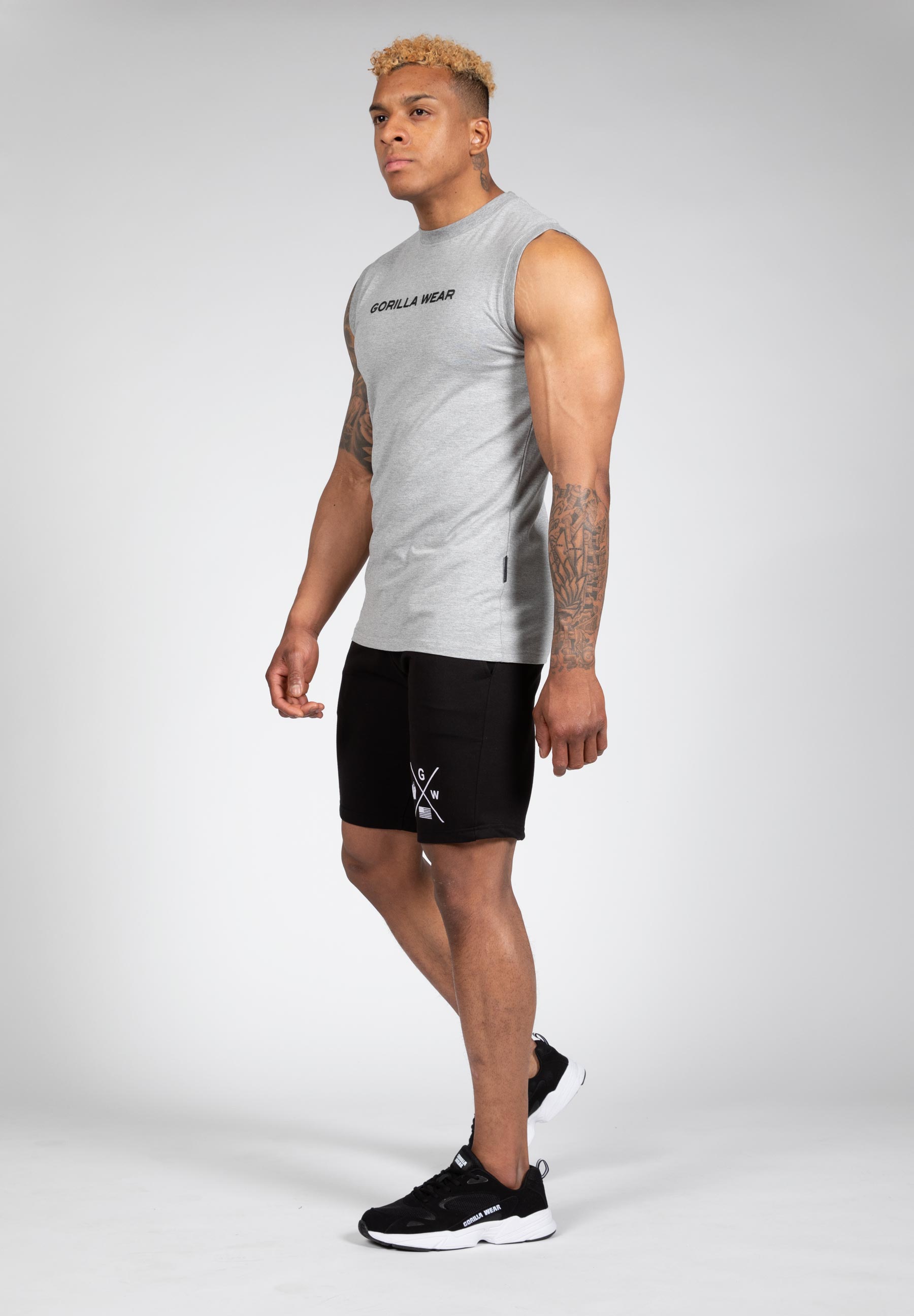 Sorrento Sleeveless T-Shirt, grey - 10